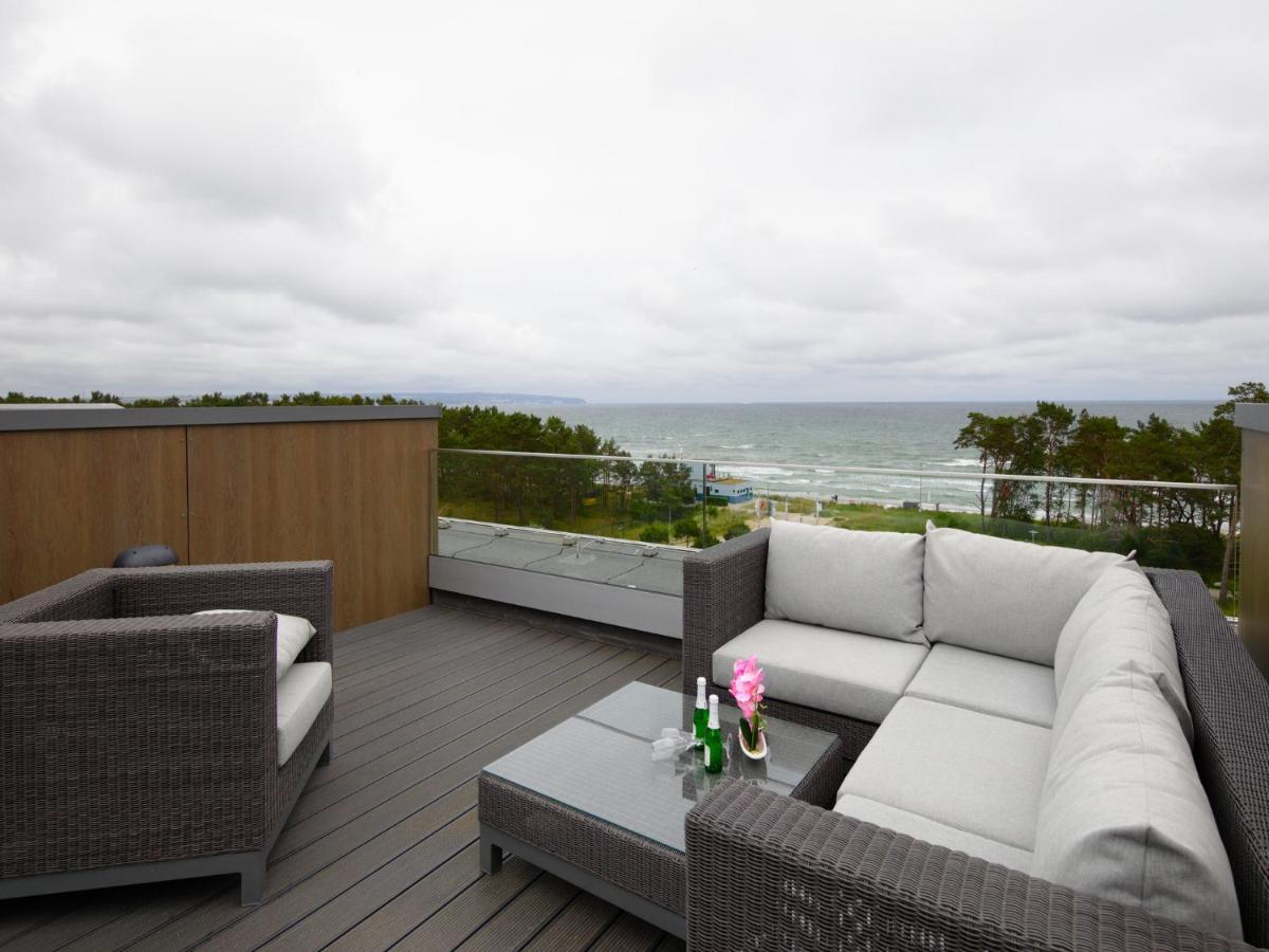 Dünenresidenz Prora - Skysuite Mit Freiem Meerblick, Dachterrasse Und Balkon Np502 Apartment